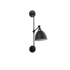 Wall Lamp Black Metal E2740W