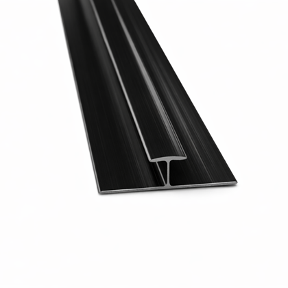Aluminium Trim Alloy T-Shaped – Black