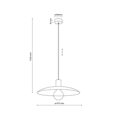 Brick Hanging Lamp E27