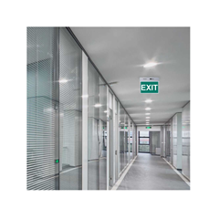 Salve LED Evacuation Sign – White