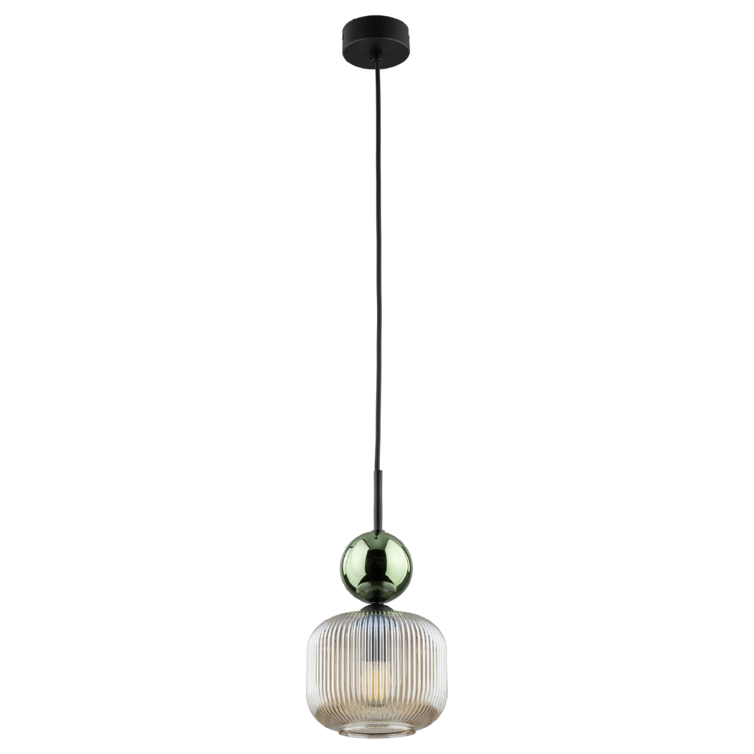 Green Cognac Hanging Lamp 1xE14