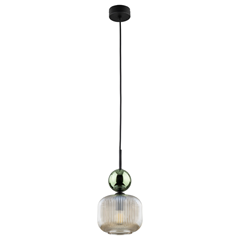 Green Cognac Hanging Lamp 1xE14