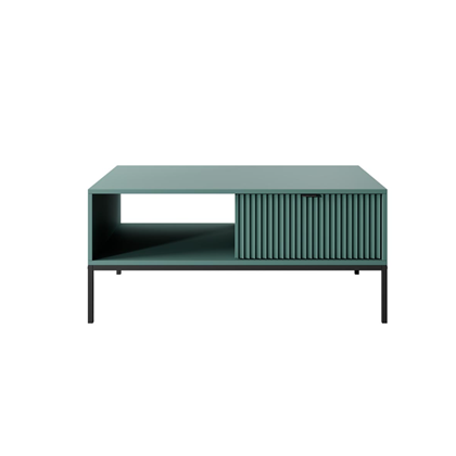 Coffee Table With Drawer – Green