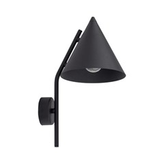 Cone Black Wall light