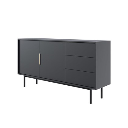 Viva Sideboard 2 Doors Black 154cm