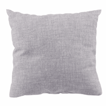 Filled Cushion 38x38cm Light Grey