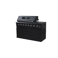 Outdoor Kitchen Black Power Coated