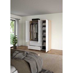Bedroom Set - Jackson Hickory  & White