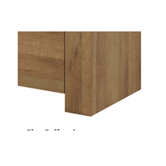 Sideboard – 2 Doors & 4 Drawers – Riviera Oak