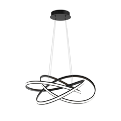LED Suspension Marea 60W Black