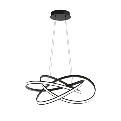 LED Suspension Marea 60W Black