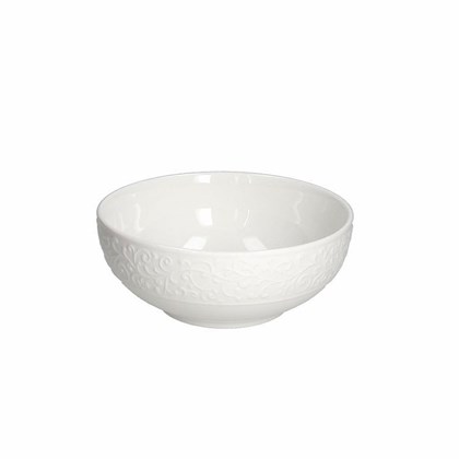Fruit Bowl 15 cm Bianco Porcelain White