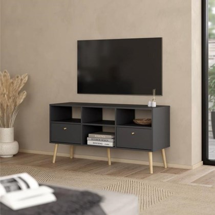 Grey Bodo TV-unit 2 drawers