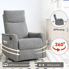 Power Lift Chair – Grey