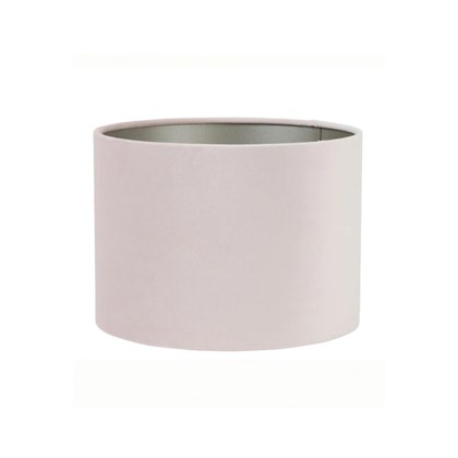 Shade Cylinder 30-30-21 cm Velours Pink