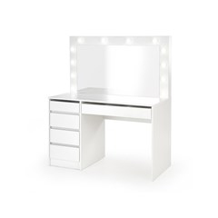 Vanity Table XL White 120x55x140 cm