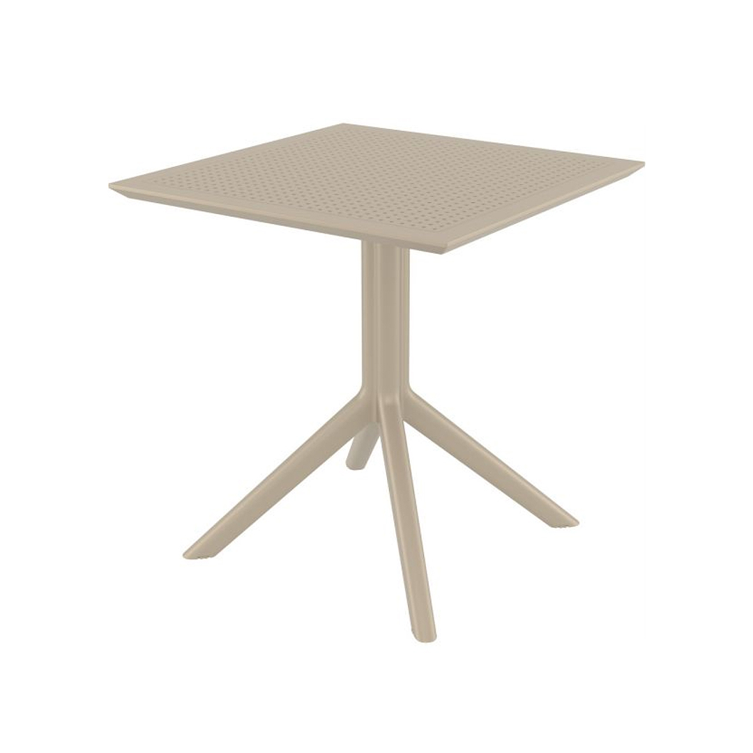 Table Square  Taupe 70x70cm