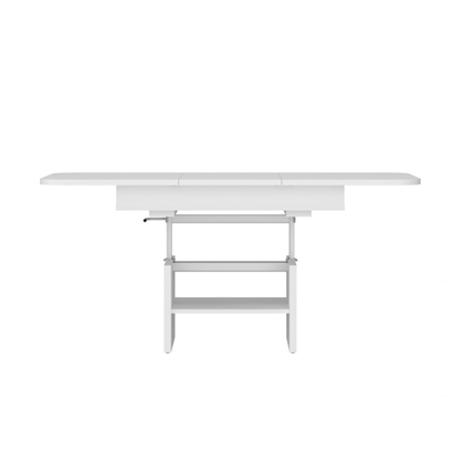 Table 110-150 With Lift – Alpine White