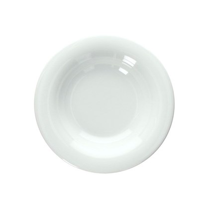Soup Plate Cm 24 Bianco Porcelain White