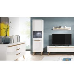 Showcase Cabinet – White
