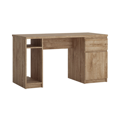 Desk 1 Door 1 Shelf – Ribbeck Oak Gold