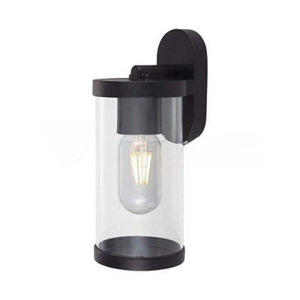 Wall Lamp Holder Clear Pc Black Body