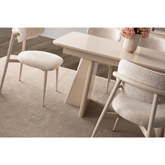 Dining Table 160-200 – Sand Beige