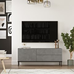 TV Unit Minimal Grey