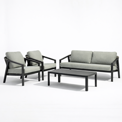 Aluminum Sofa Set – Anthracite