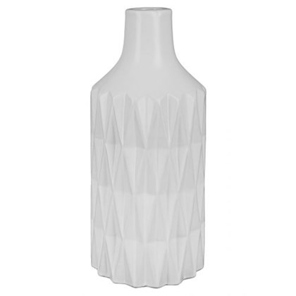 Neck Vase Ceramic White