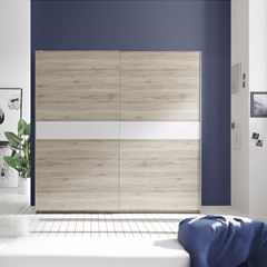 Bedroom Set - Light Oak & White