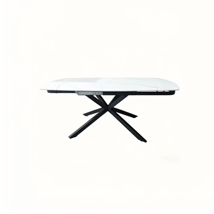Extendable Dining Table 126–176x80x75 cm