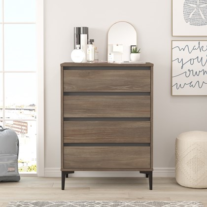 Chest of Drawers Wood Anthracite