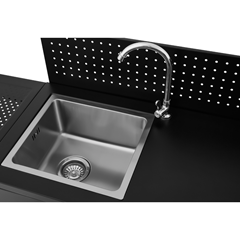 Kitchen Set 4 Burner – Black