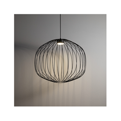 Sphera M Black Hanging Lamp 1xGX53