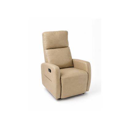 160 Wide-Angle Manual Power Lift Recliner – Light Brown