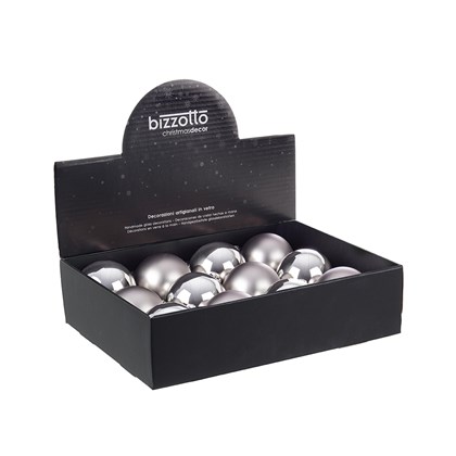 Silver Ball D80 Set of 12