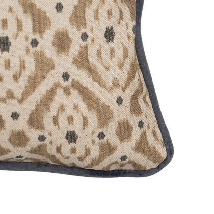 Ethnic Linen-Cotton Cushion 45x30cm