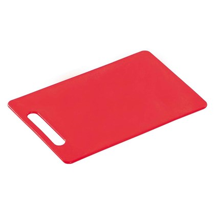 Red Plastic Chopping Board  34x24cm