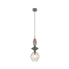 Zen Pendant Lamp – Brown Cognac