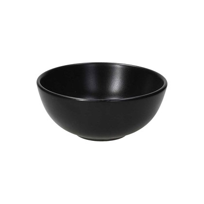 Bowl Cm 14 Nero Porcelain Stoneware Black
