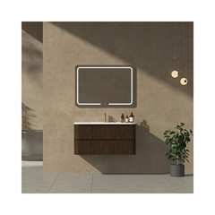 Bathroom Vanity 890x515x495 – Walnut