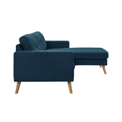 Reversible Corner Sofa – Dark Blue