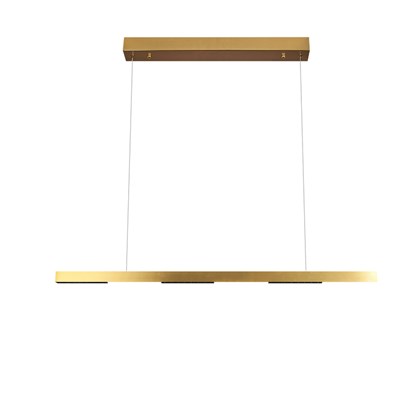 Gold Pendant Lamp - L900mm H1300mm