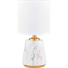 Table Lamp HS86 - White & Gold