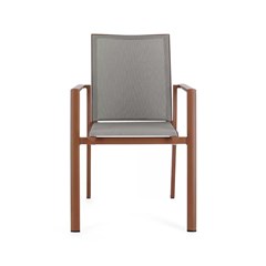 Chair With Armrests Terracotta