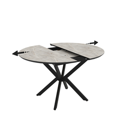 Dining Table  EXT 110-145x110x76cm