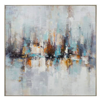 Fire And Ice Acryl Painting 100X100