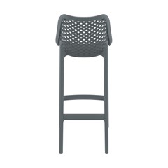 75cm Bar Stool in Dark Grey