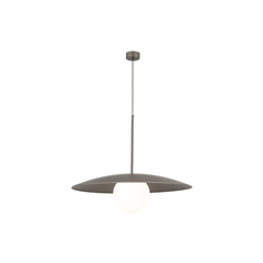 Slate New Brown Glass Pendant Lamp